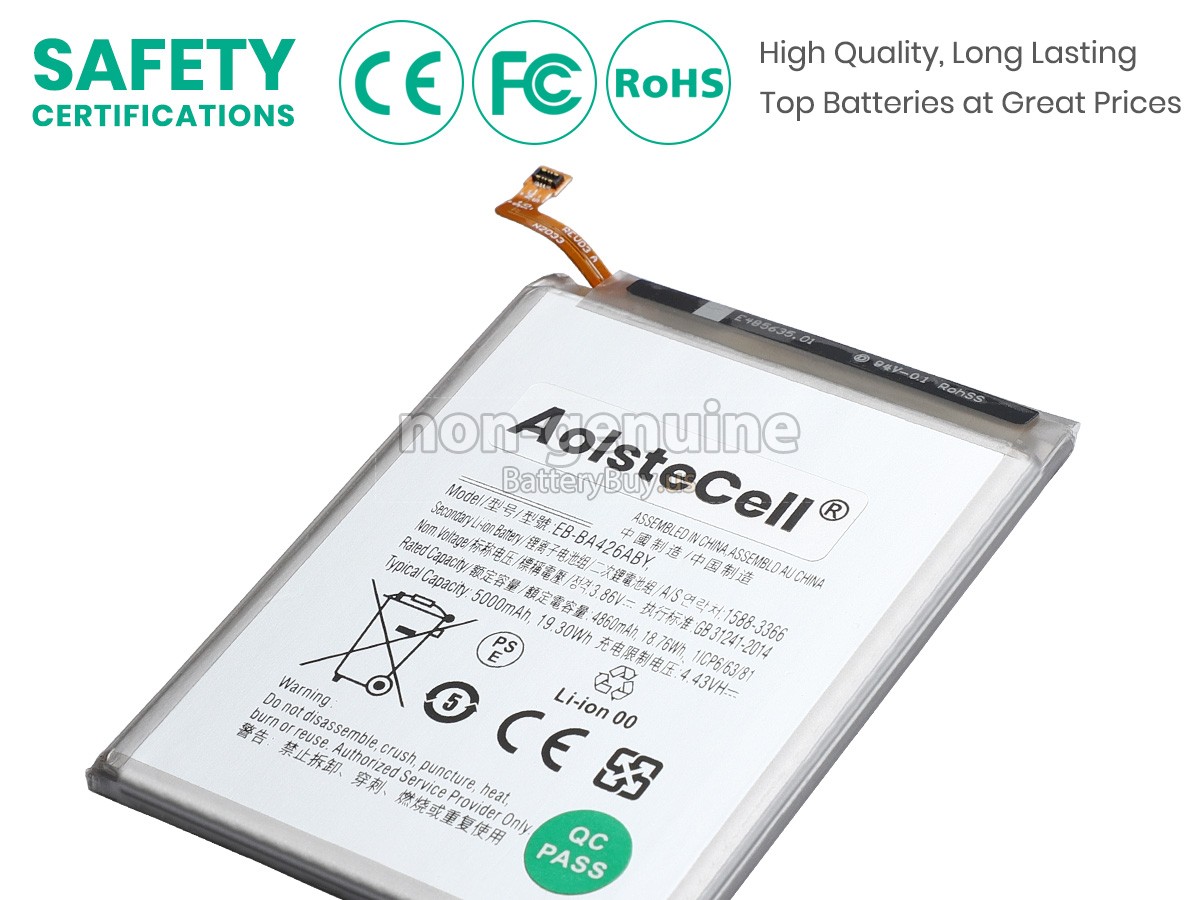 battery for Samsung A72