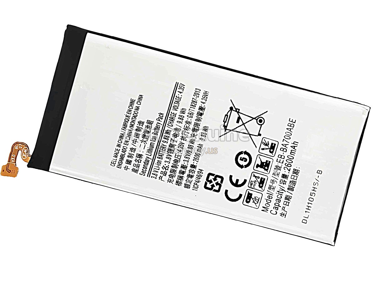 battery for Samsung GALAXY A7 SM-A700L