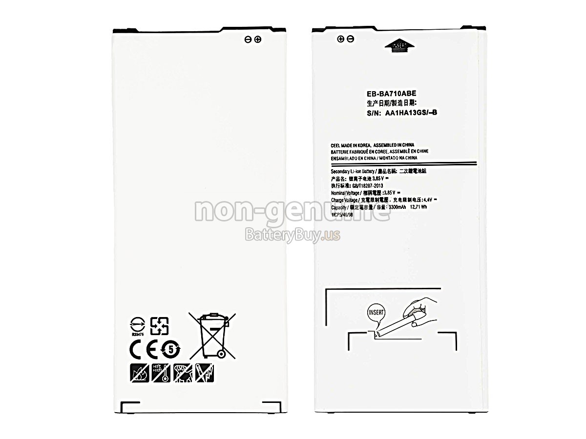 battery for Samsung EB-BA710ABE