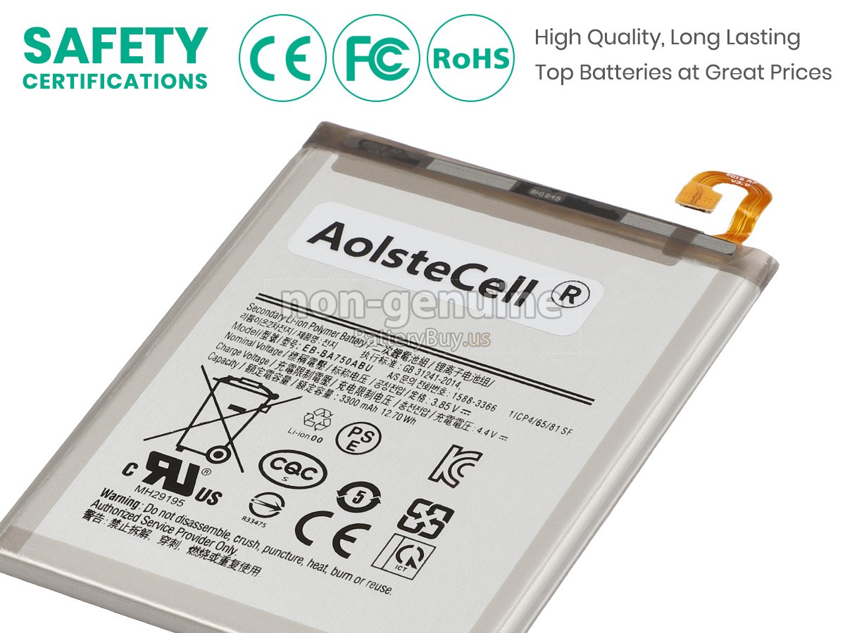 battery for Samsung EB-BA750ABUN