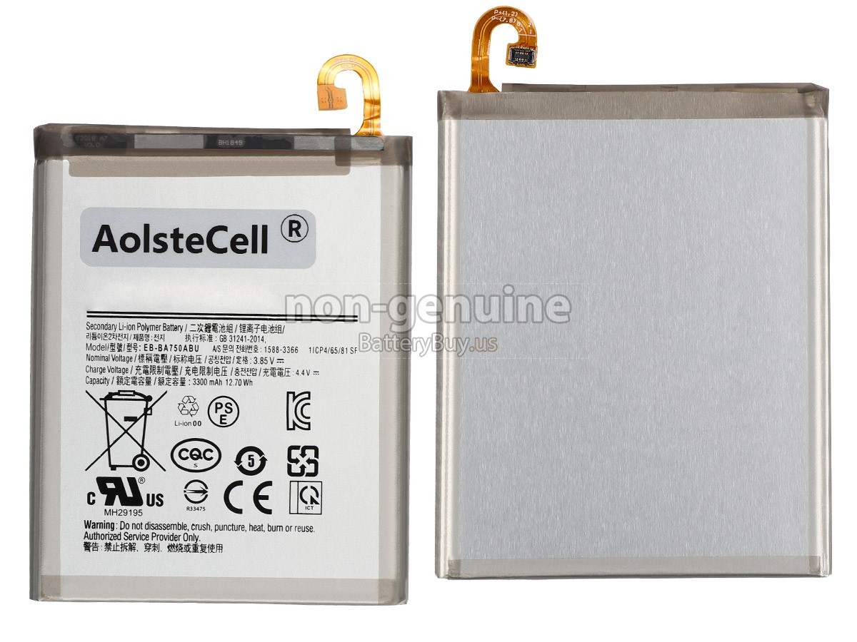 battery for Samsung EB-BA750ABUN