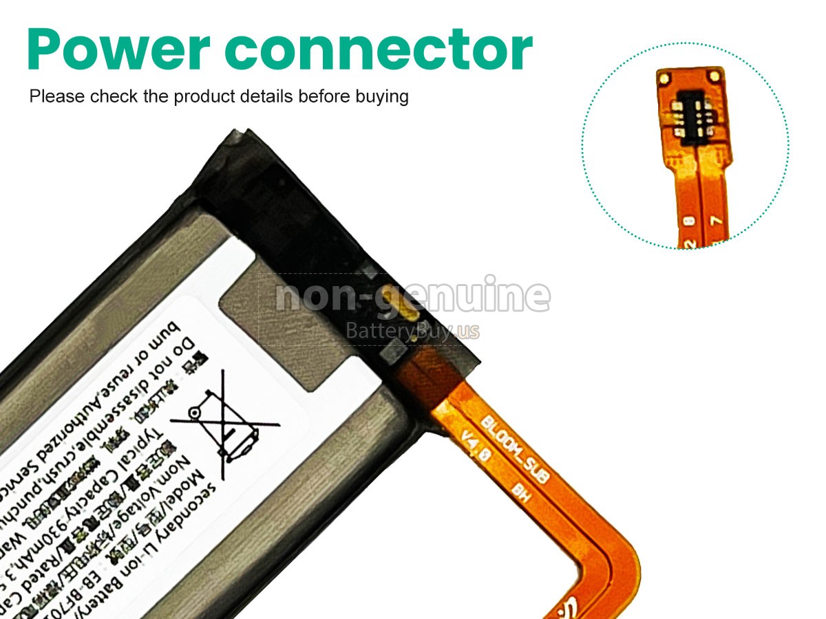 battery for Samsung SM-F707B