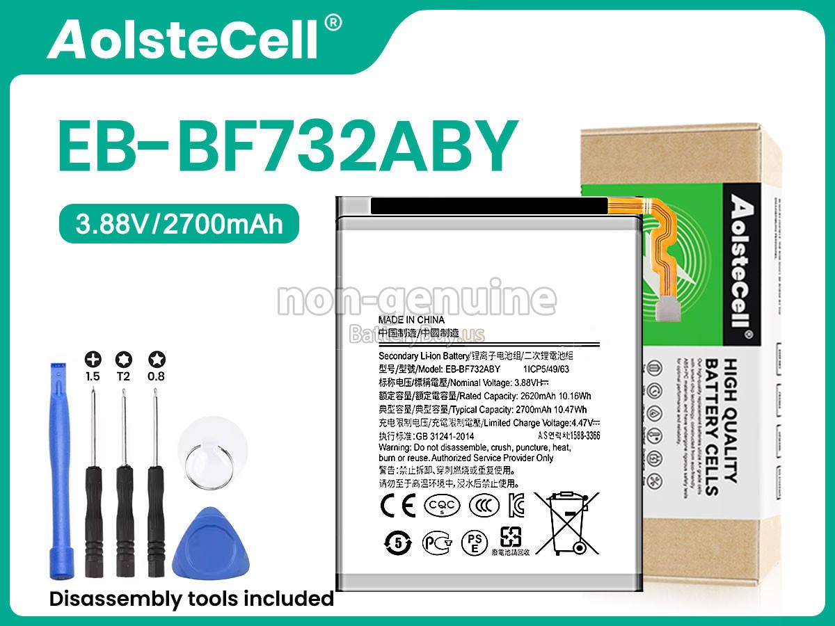 battery for Samsung EB-BF732ABY