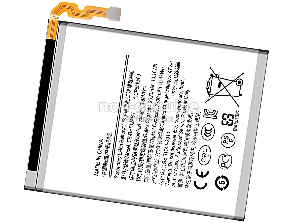 battery for Samsung EB-BF732ABY