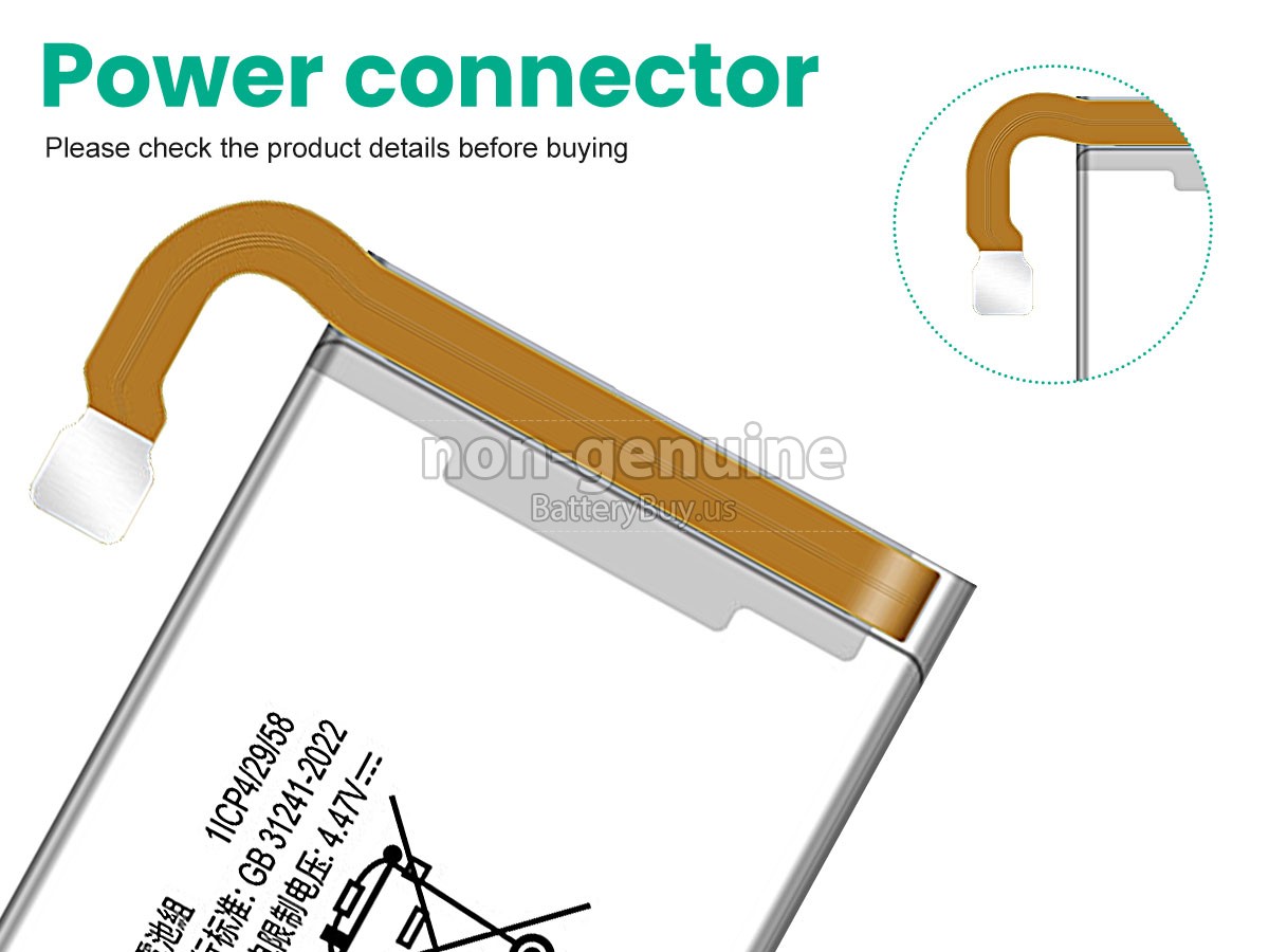 battery for Samsung EB-BF741ABY