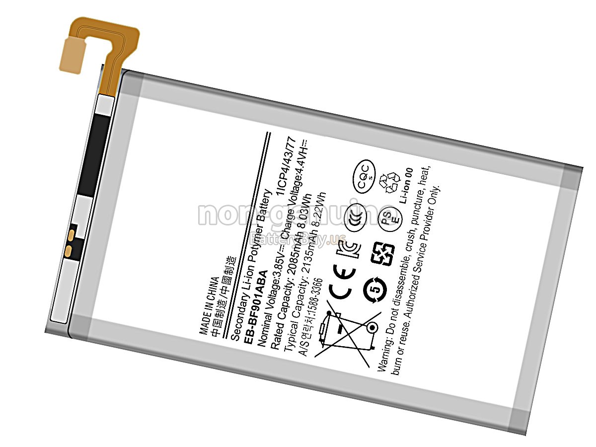 battery for Samsung Z FOLD1