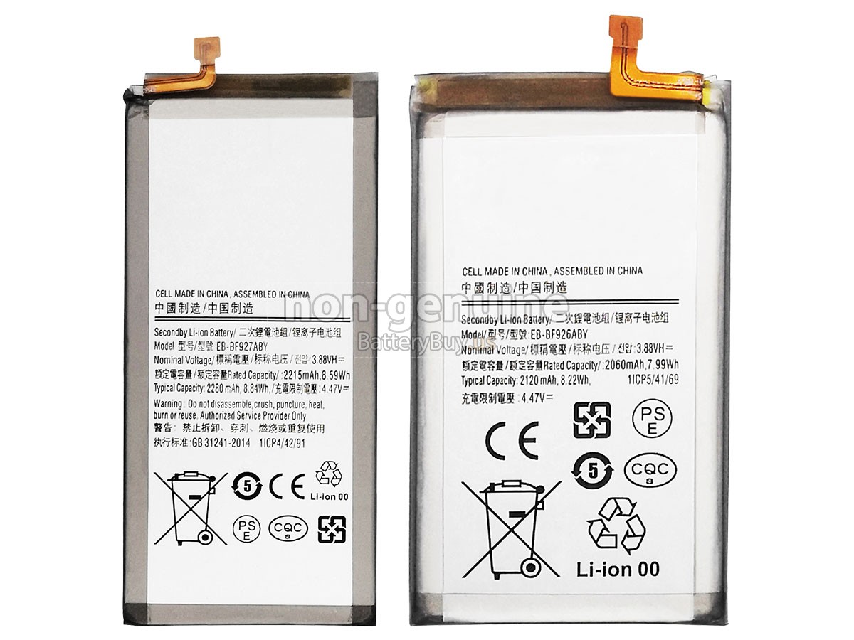 battery for Samsung EB-BF927ABY