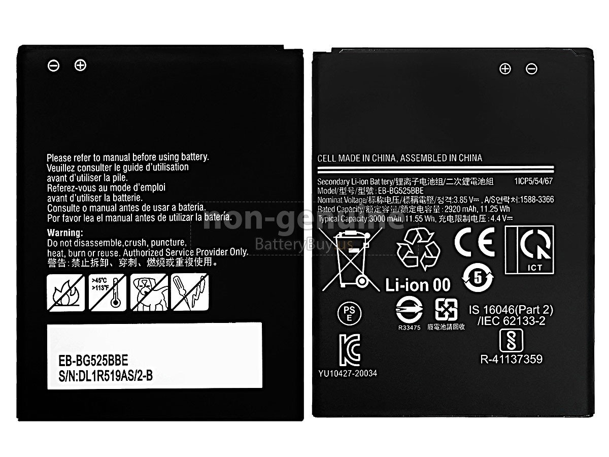 battery for Samsung GALAXY XCOVER 5
