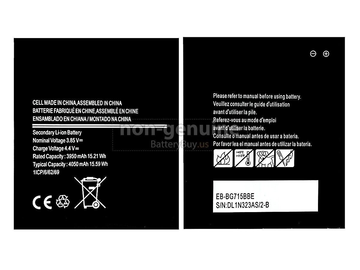 battery for Samsung GALAXY XCOVER PRO