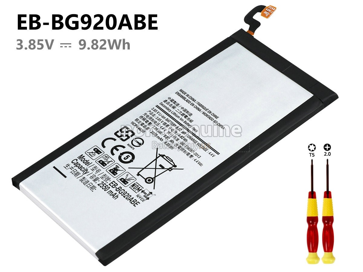 battery for Samsung GALAXY S6