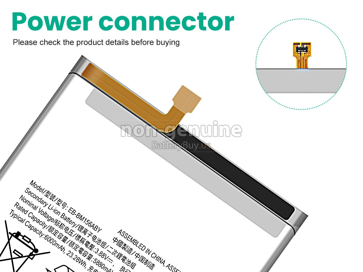 battery for Samsung GALAXY M35 5G