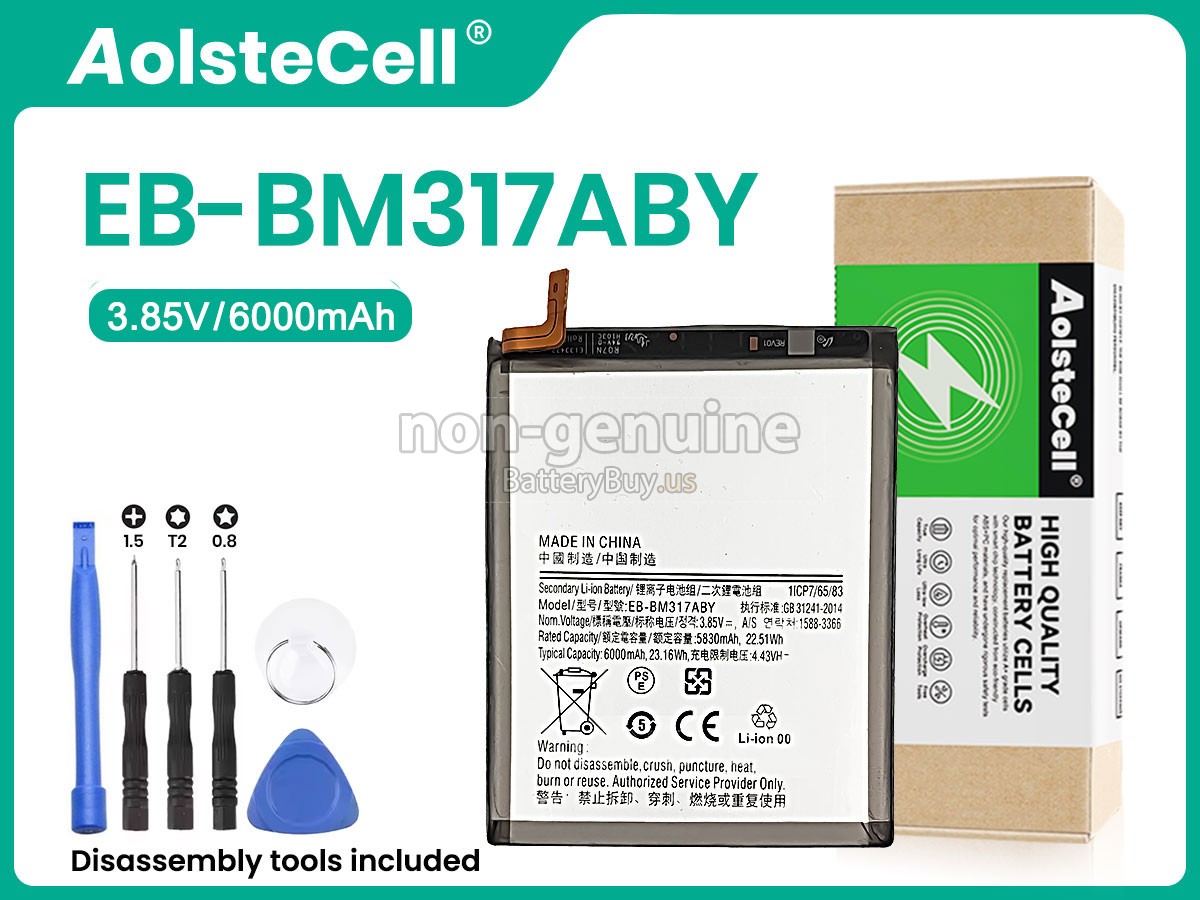 battery for Samsung GALAXY M31S SM-M317F/DS