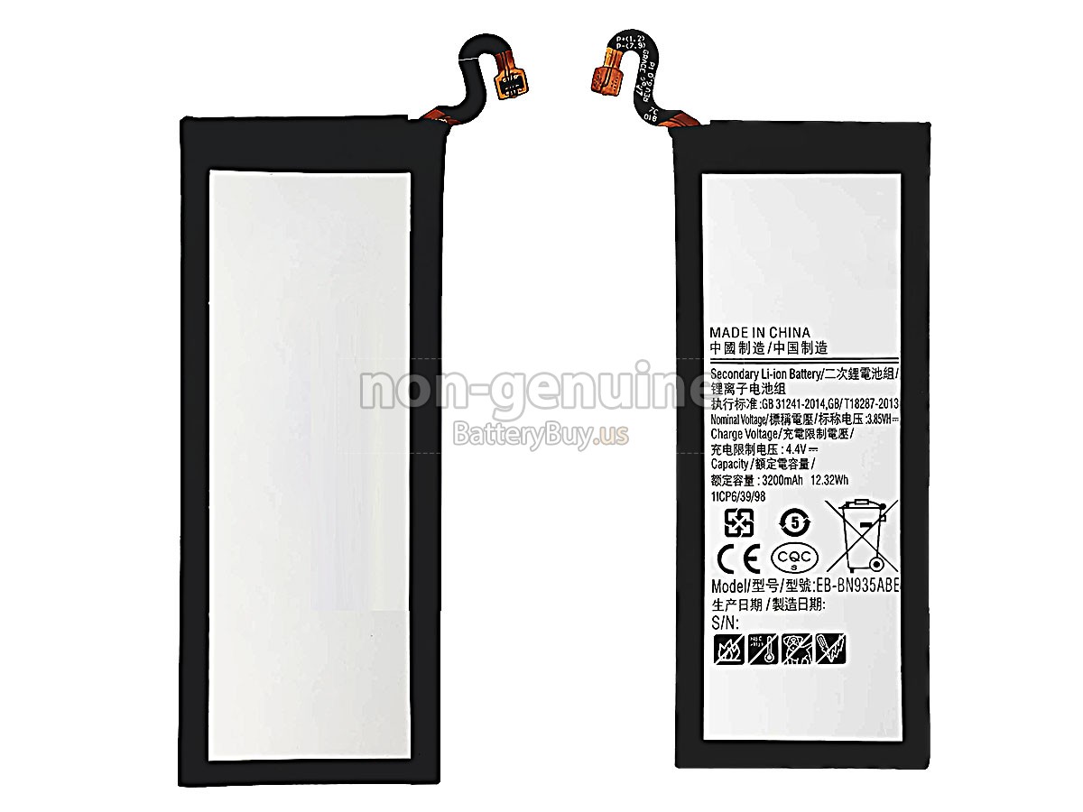 battery for Samsung NOTE FE