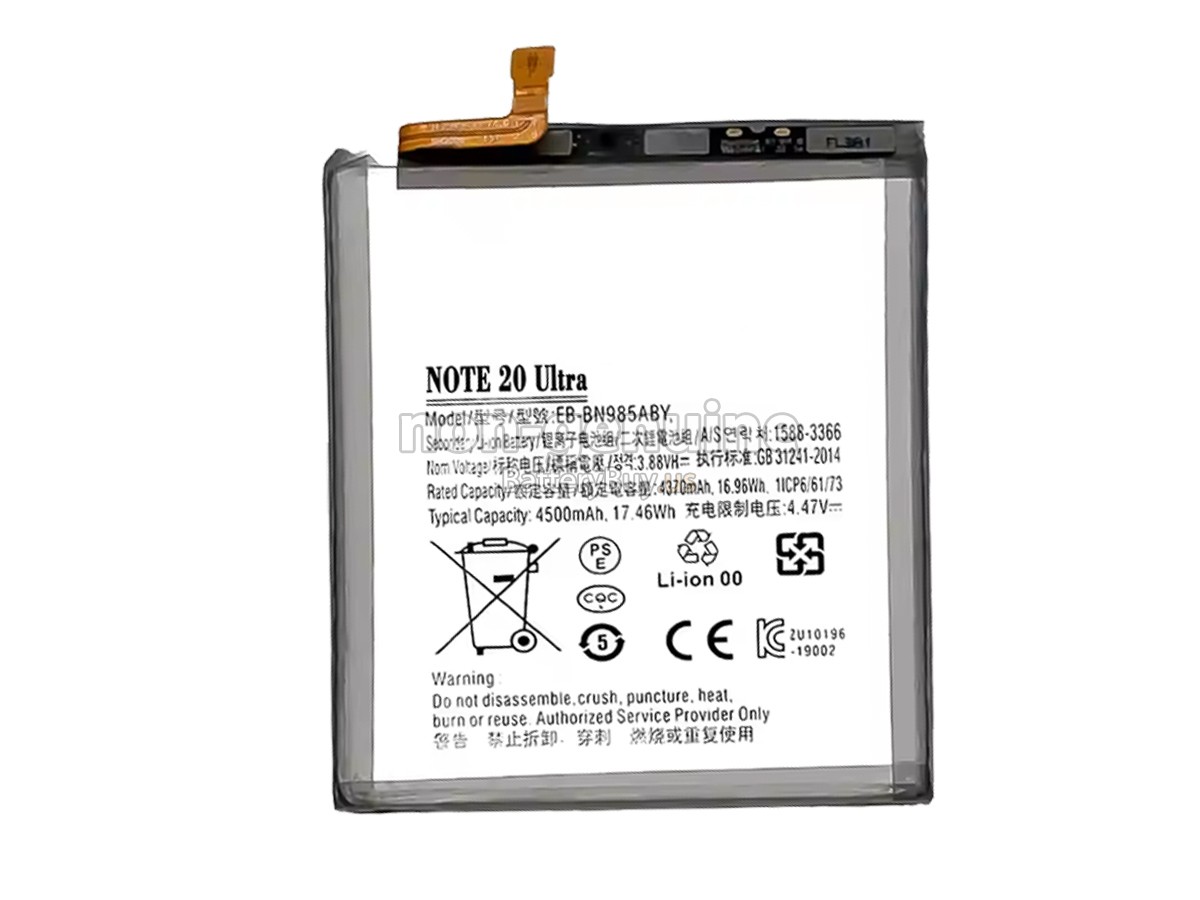 battery for Samsung EB-BN985ABY