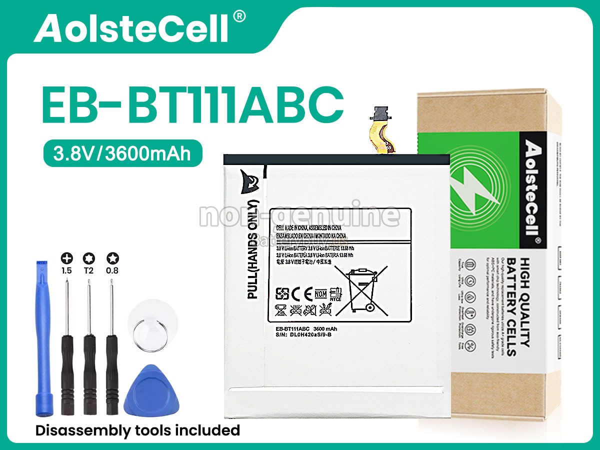 battery for Samsung GALAXY TAB3 T118