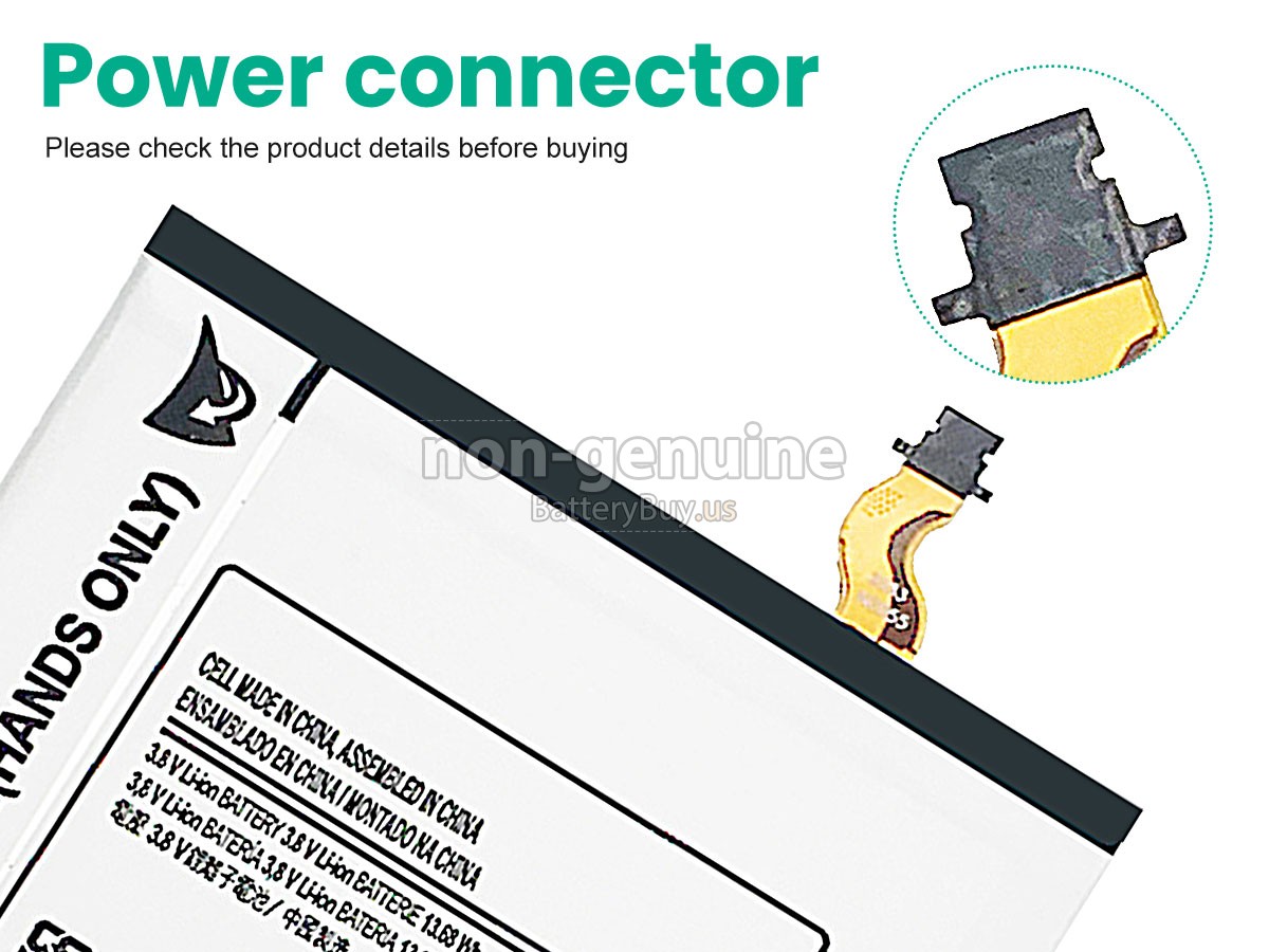battery for Samsung GALAXY TAB3 T118