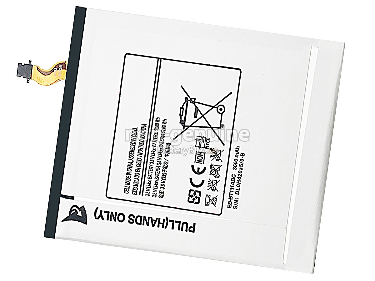 battery for Samsung GALAXY TAB3 T118