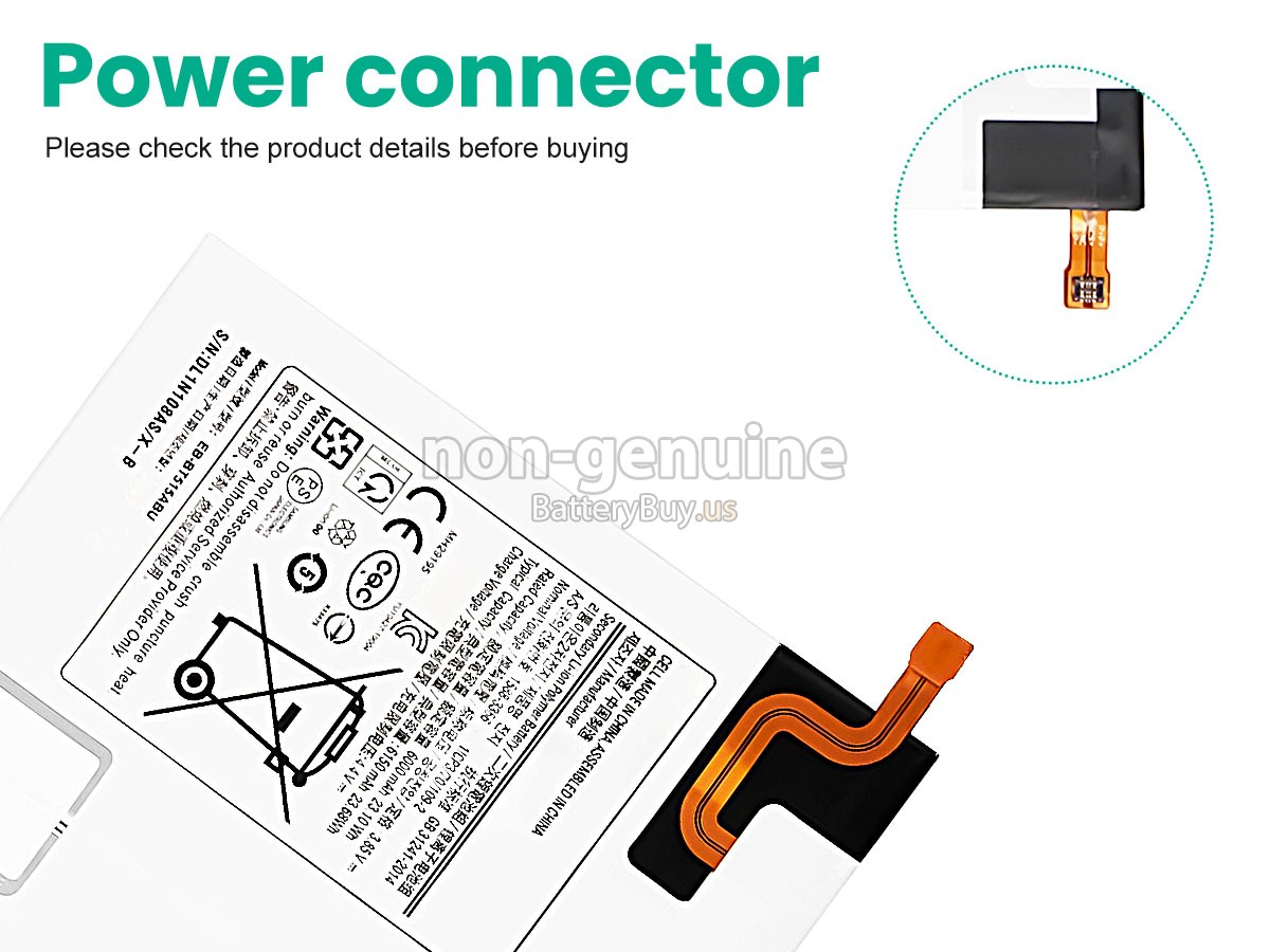battery for Samsung EB-BT515ABU