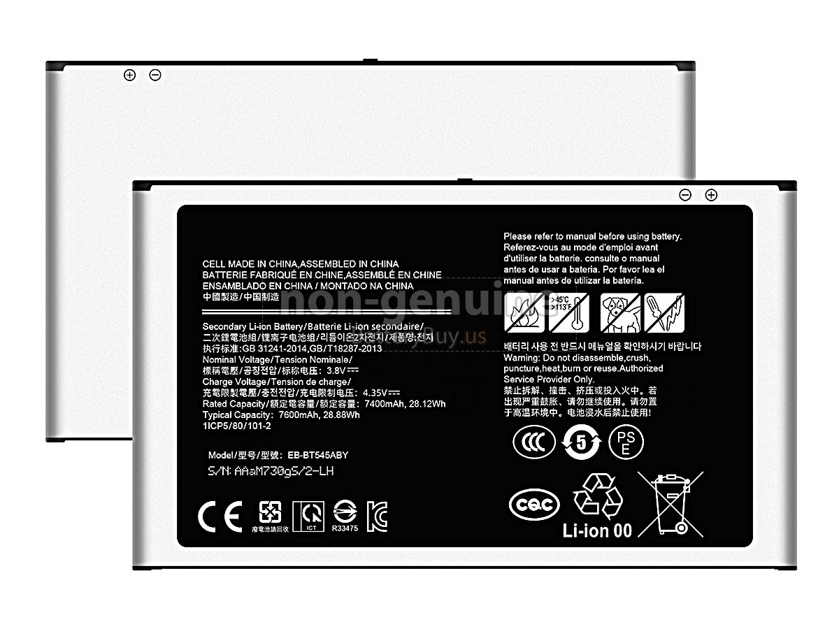 battery for Samsung EB-BT545ABY
