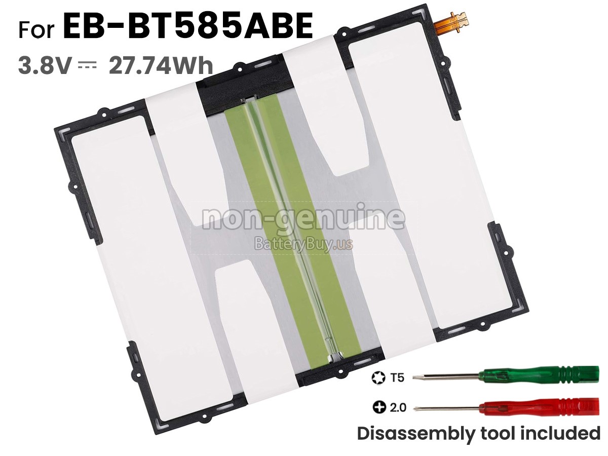 battery for Samsung Galaxy TAB A 10.1-INCH 2016