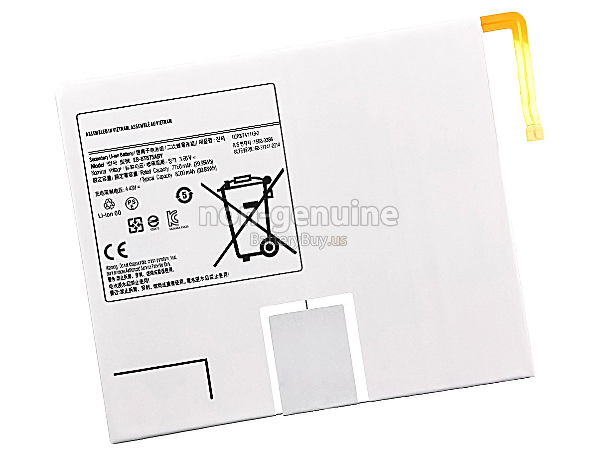 battery for Samsung SM-T875