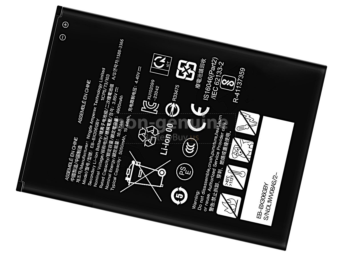 battery for Samsung EB-BX306GBY