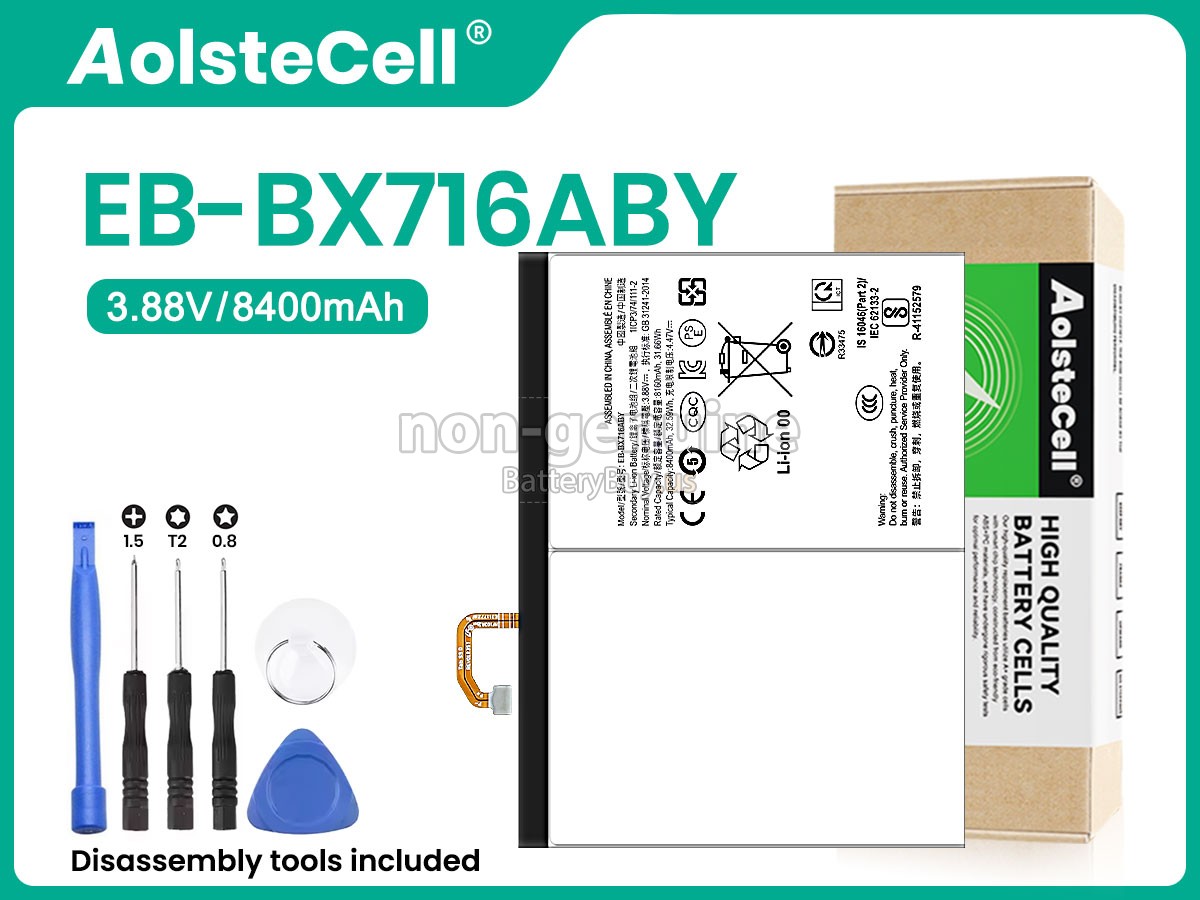 battery for Samsung EB-BX716ABY