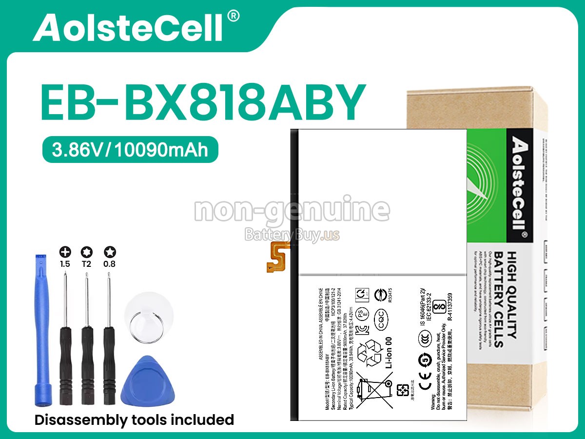 battery for Samsung Galaxy TAB S9 FE+ SM-X610