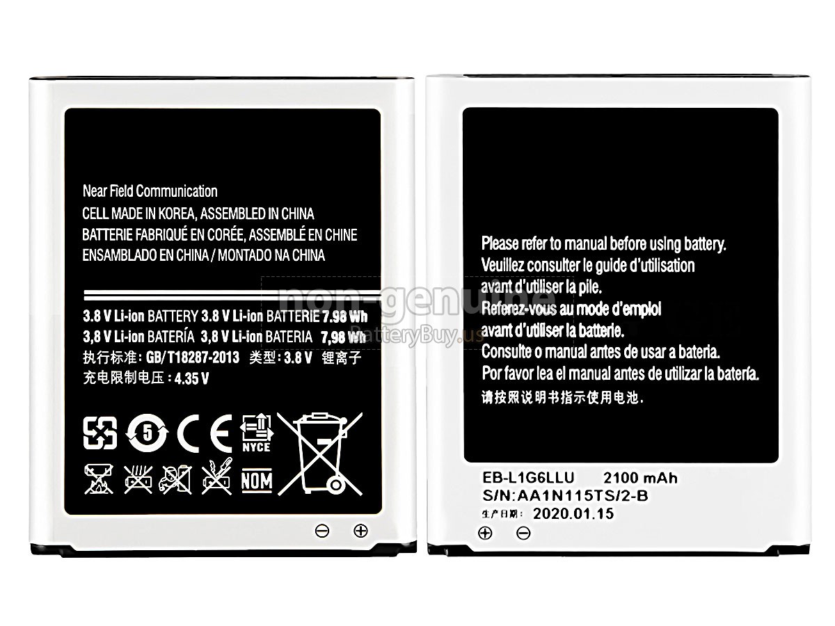 battery for Samsung EB-L1G6LLU