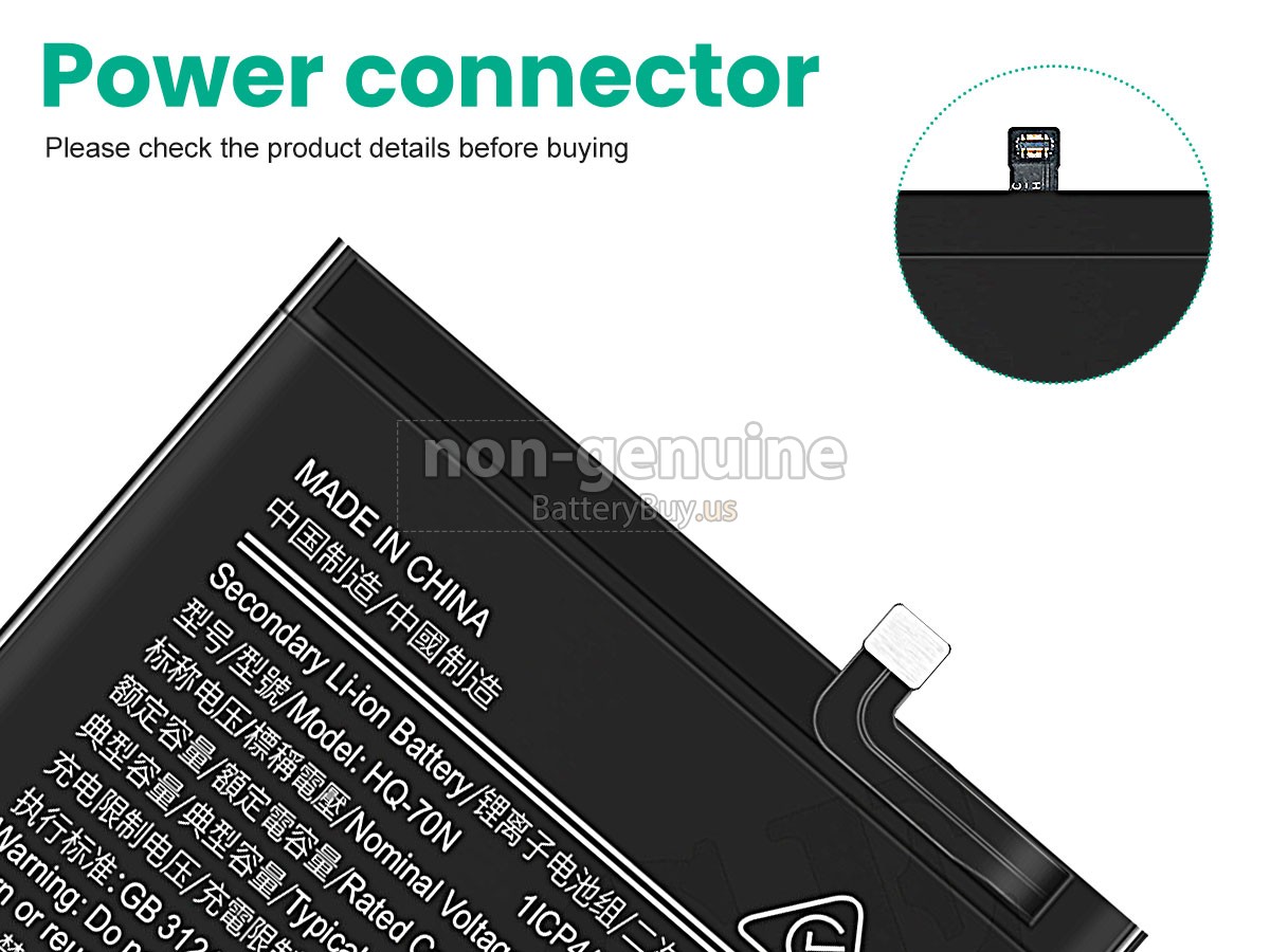 battery for Samsung HQ-70N