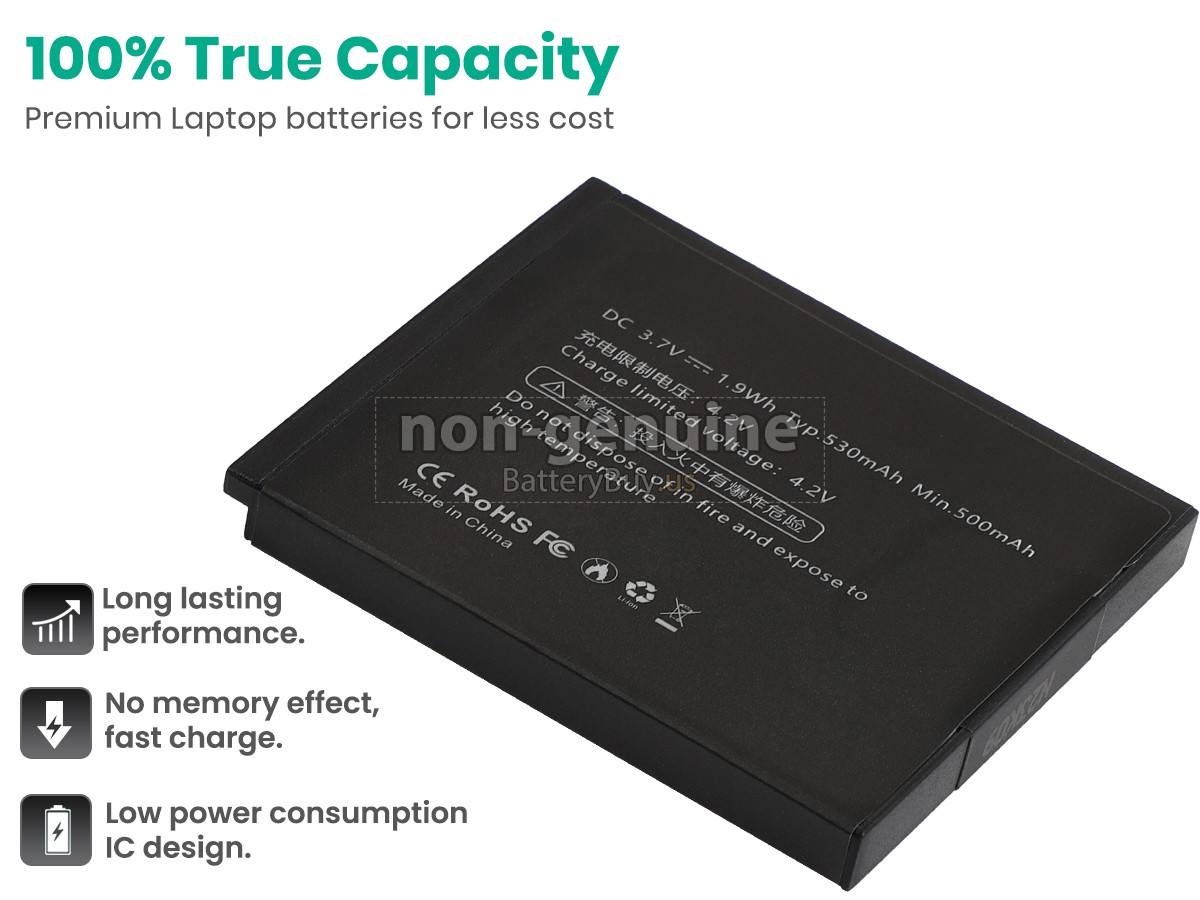 battery for Samsung SLB-07A