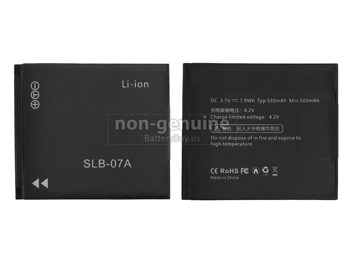 battery for Samsung SLB-07A