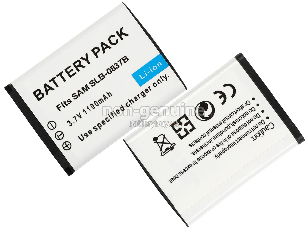 battery for Samsung SLB-0837B