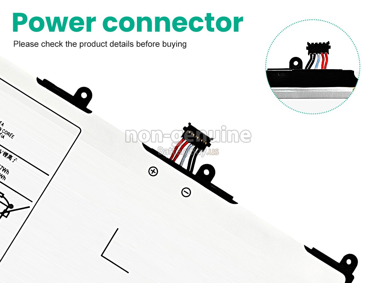 battery for Samsung P7300