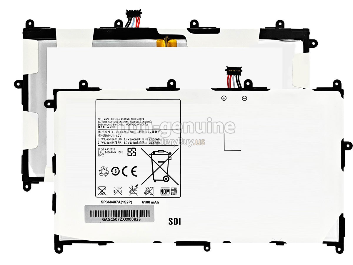 battery for Samsung P7300