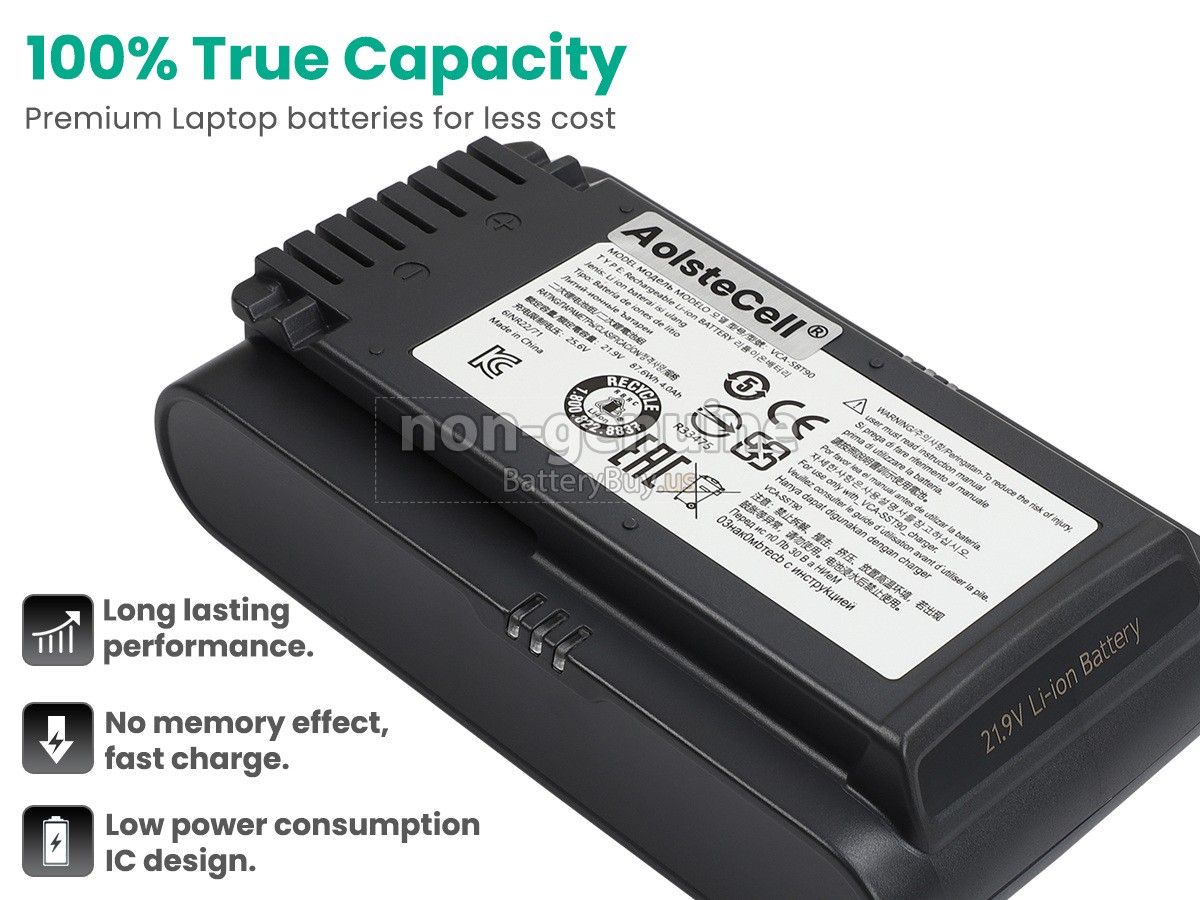 battery for Samsung VS20T7511T5/AA