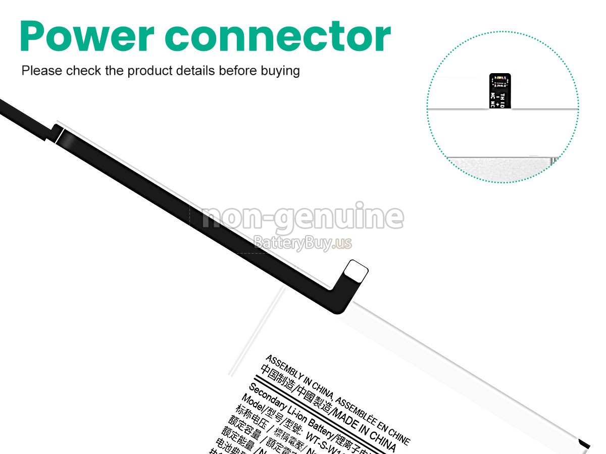 battery for Samsung TAB A9 PLUS 11INCH