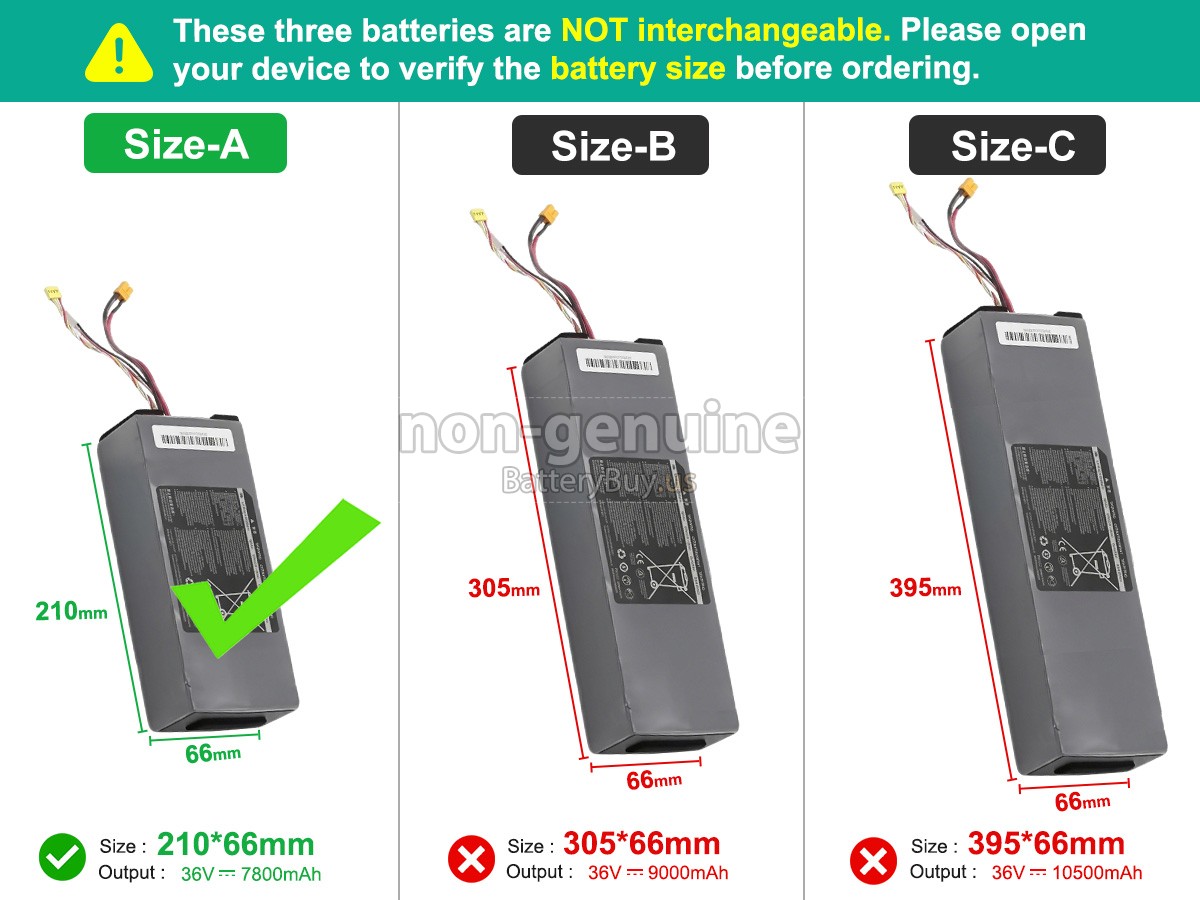 battery for Segway Ninebot H1319-H