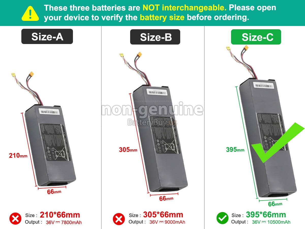 battery for Segway Ninebot H1319-H