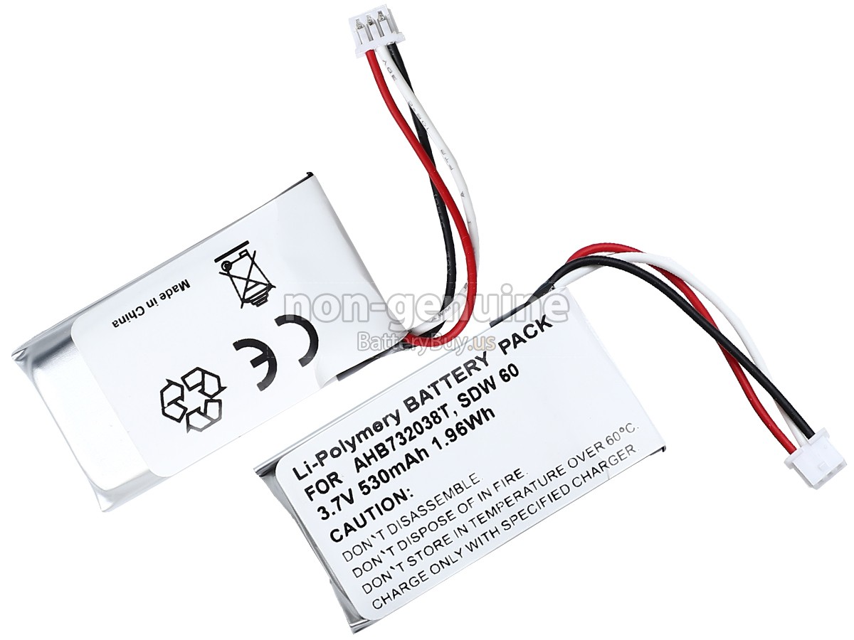 battery for Sennheiser SDW PRO 2
