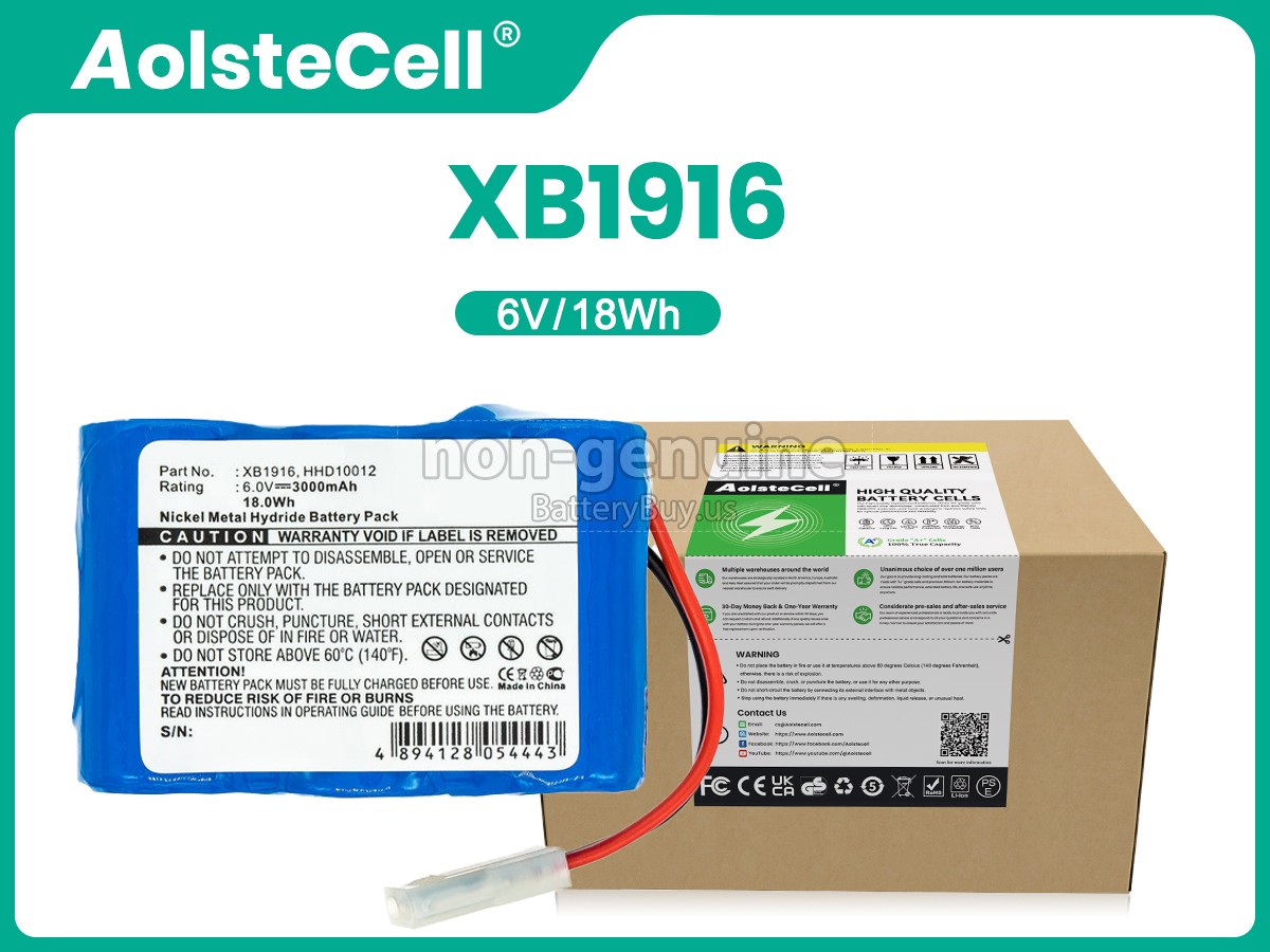 battery for Shark XB1916