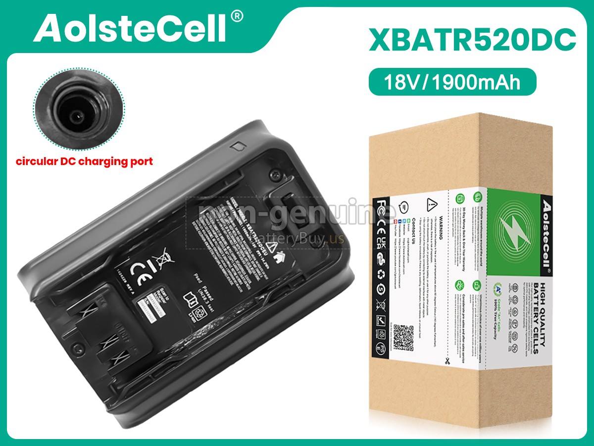 battery for Shark XBATR520DC