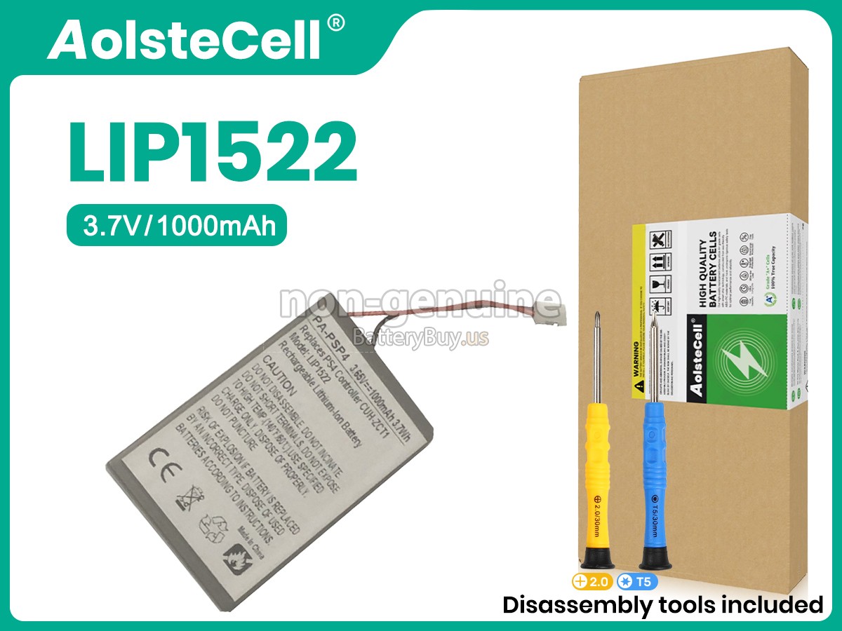 battery for Sony LIP1522