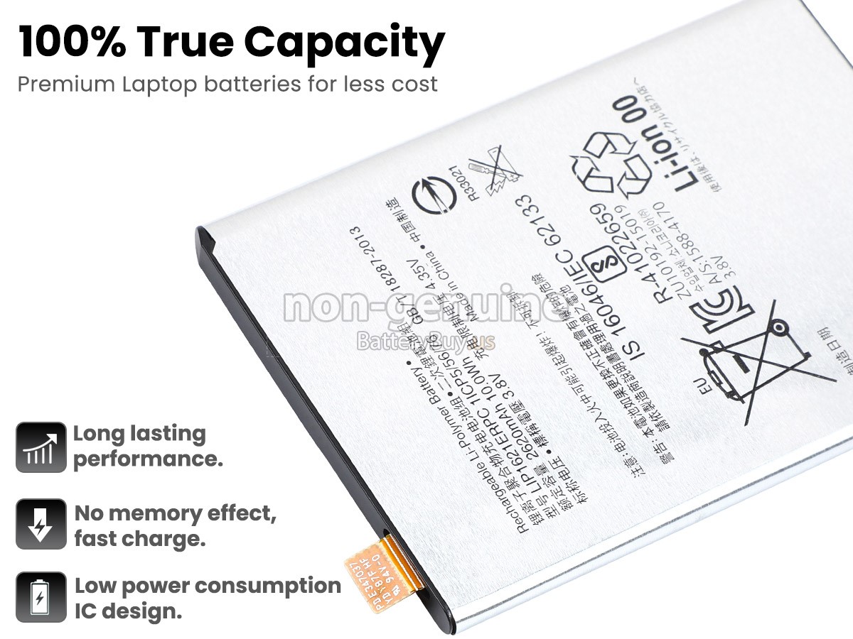 battery for Sony LIP1621ERPC