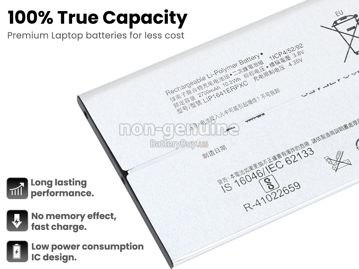 battery for Sony XPERIA XA1 ULTRA G3226