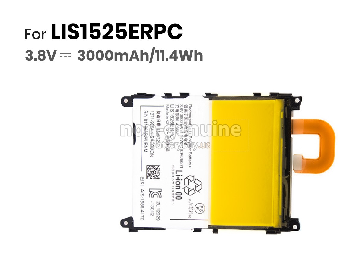 battery for Sony XPERIA Z16906