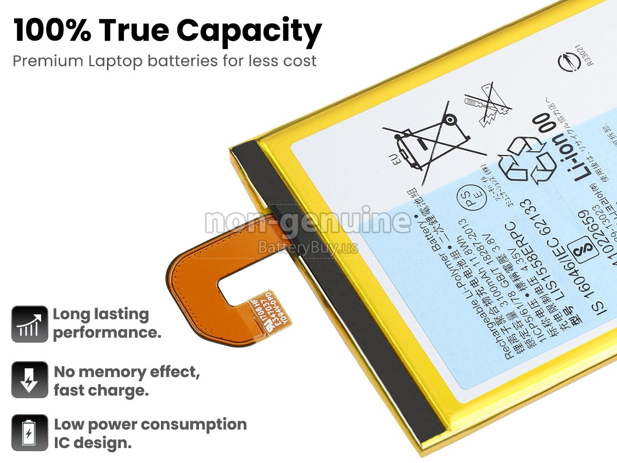 battery for Sony XPERIA Z3 D6603
