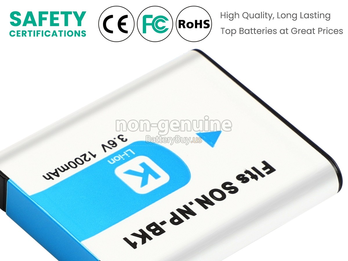 battery for Sony NP-BK1