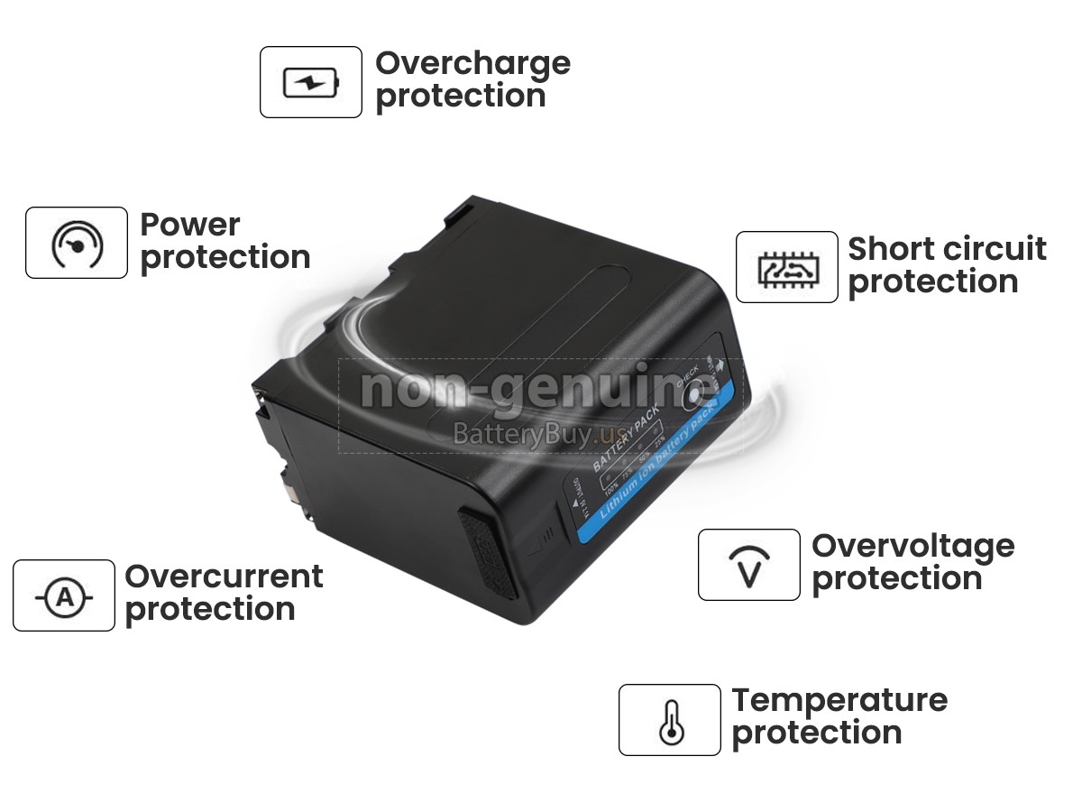 battery for Sony TRV1
