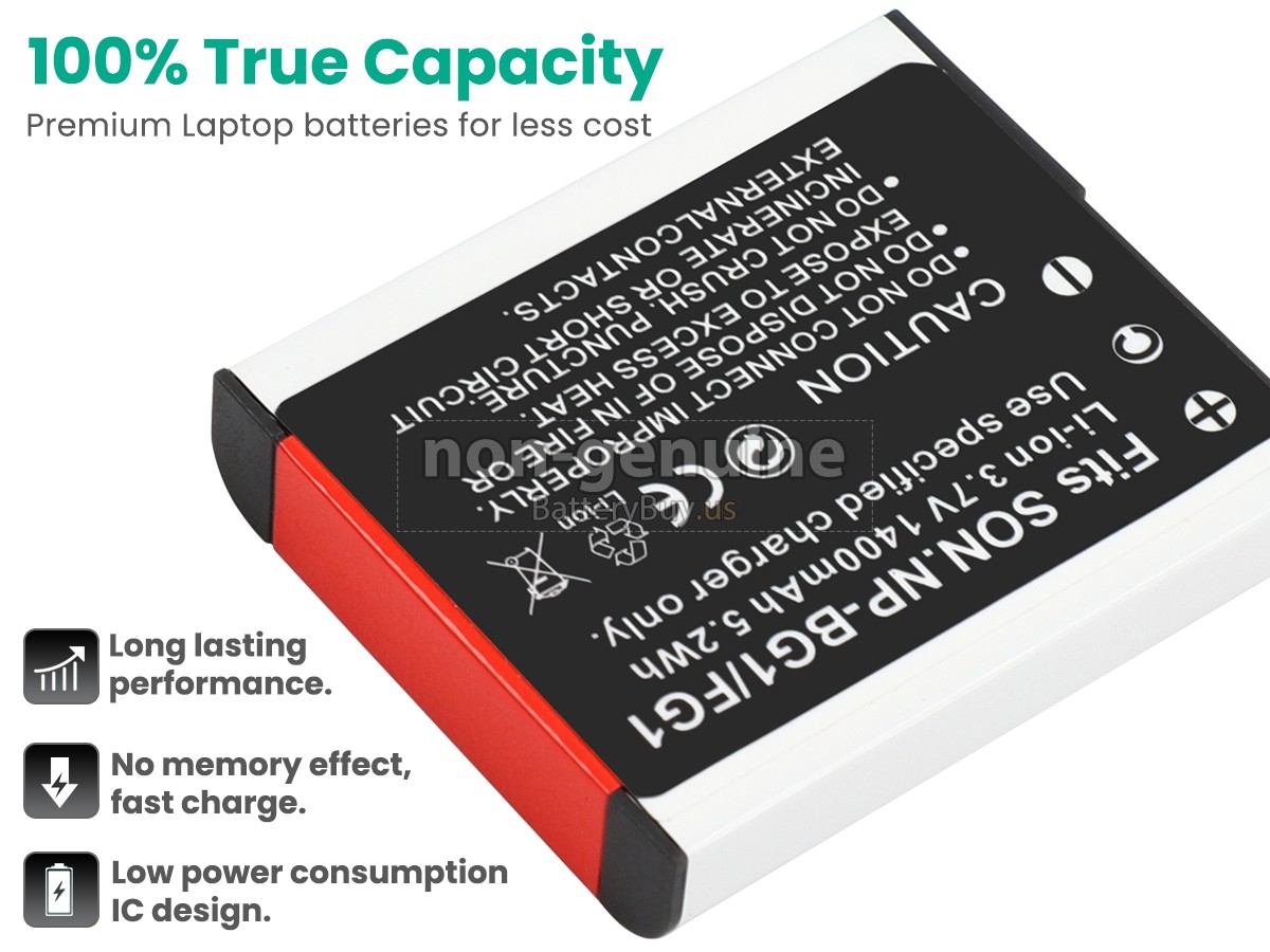 battery for Sony DSC-W210